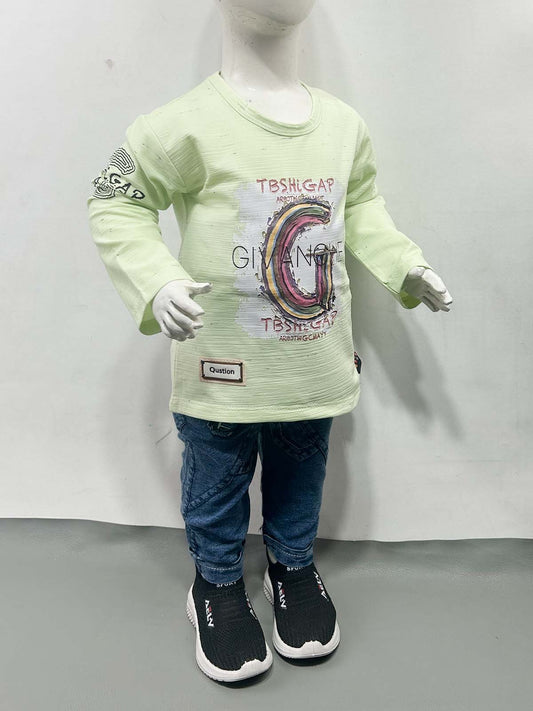 1Yr - 4Yrs G Green Suit For Kids RZ BS748