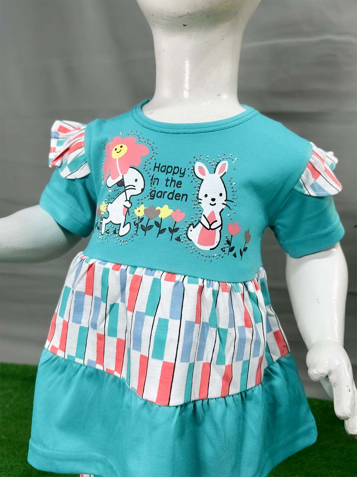 0Mth - 4Yrs Blue Suit For Girls WG GS378