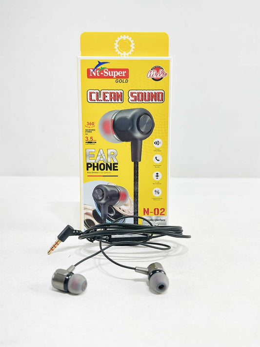 N-02 Wired Earphones MA85