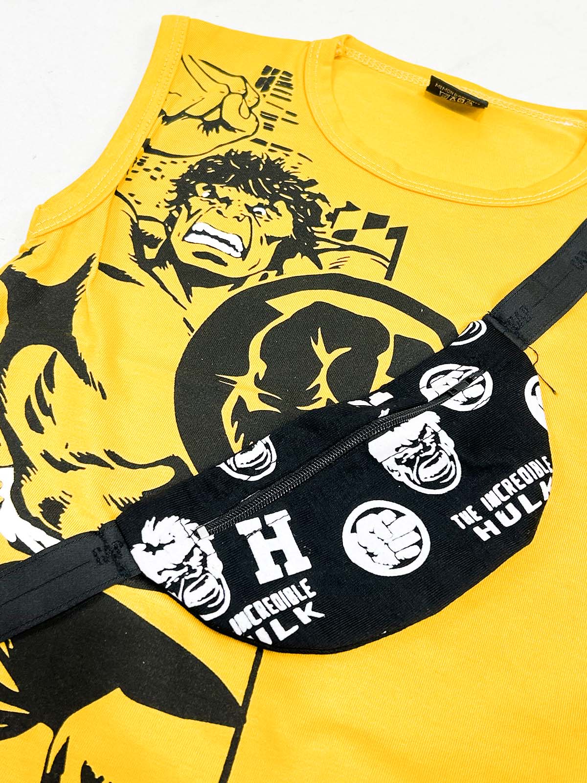 1Yr - 4Yrs Hulk Yellow Sandow Suit For Kids OP BS697