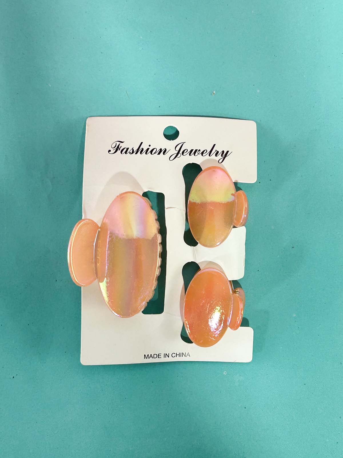 Pack Of 3 Multicolor Hair Clips For Girls GHC95
