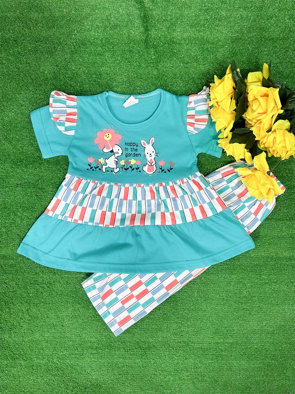0Mth - 4Yrs Blue Suit For Girls WG GS378
