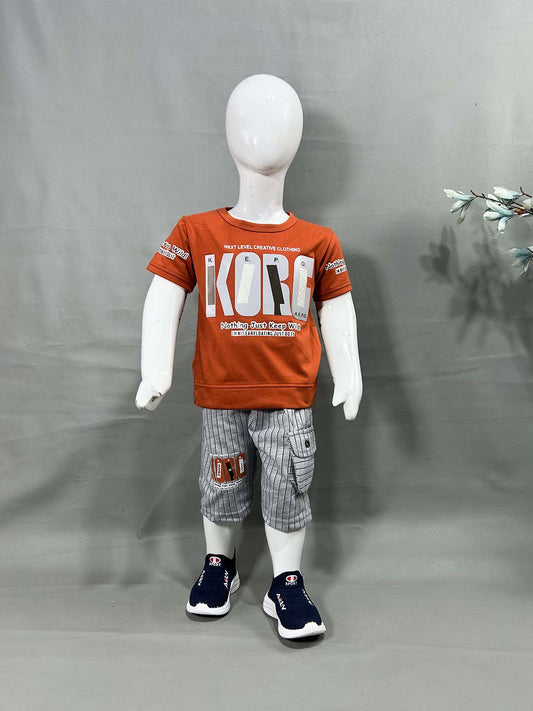 1Yr - 4Yrs Rust Suit For Kids OP BS630