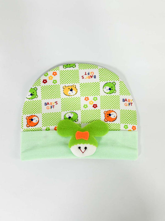 Green Cap For Newborn NB48
