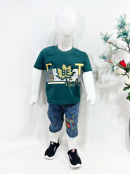 1Yr - 4Yrs BE Green Suit For Kids MG BS675