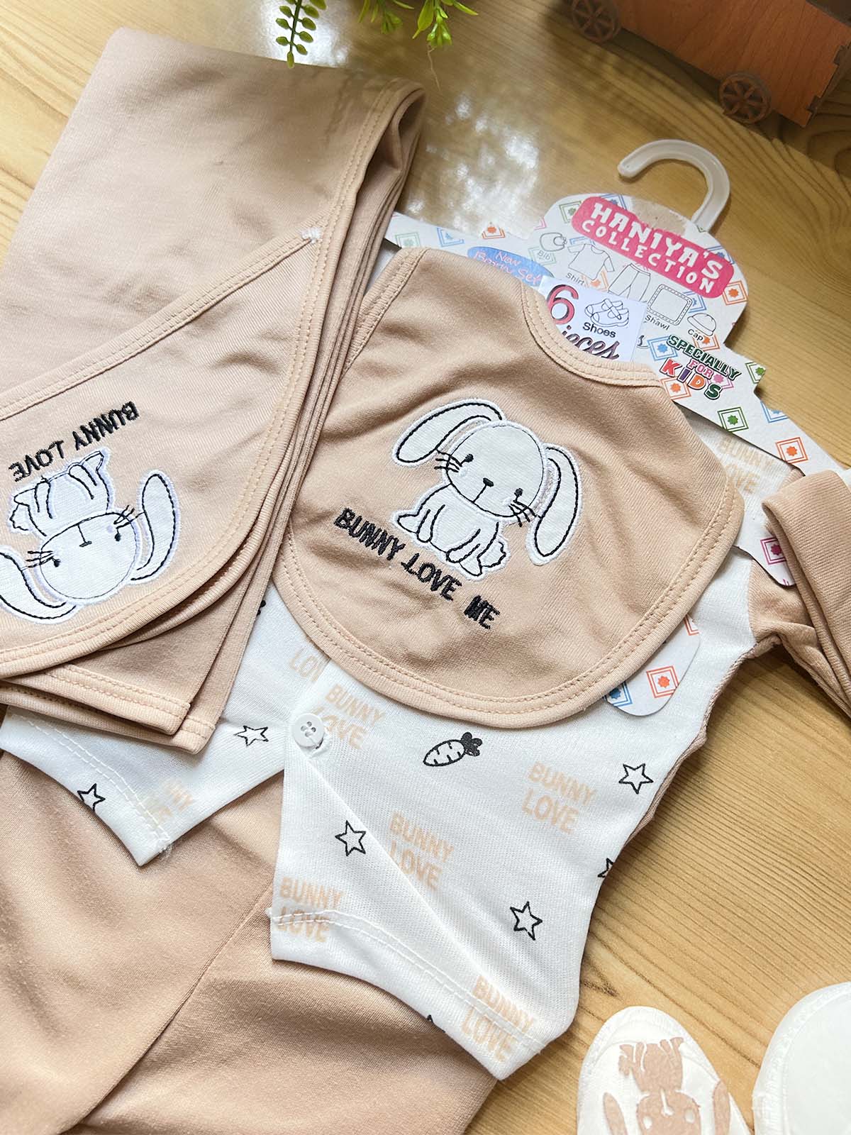 0Mth - 3Mth Fawn 6Pcs Gift Set For Newborn HG NBGS369