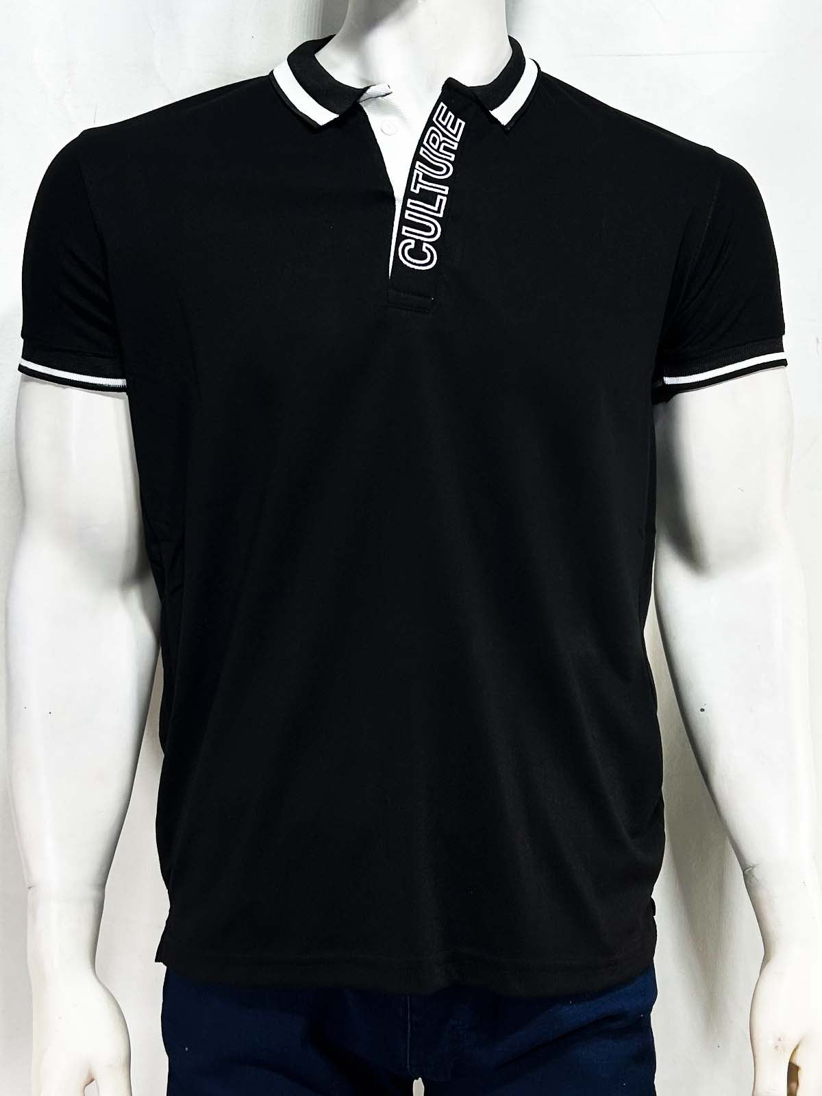 Black Culture Polo T-Shirt For Men MTS425