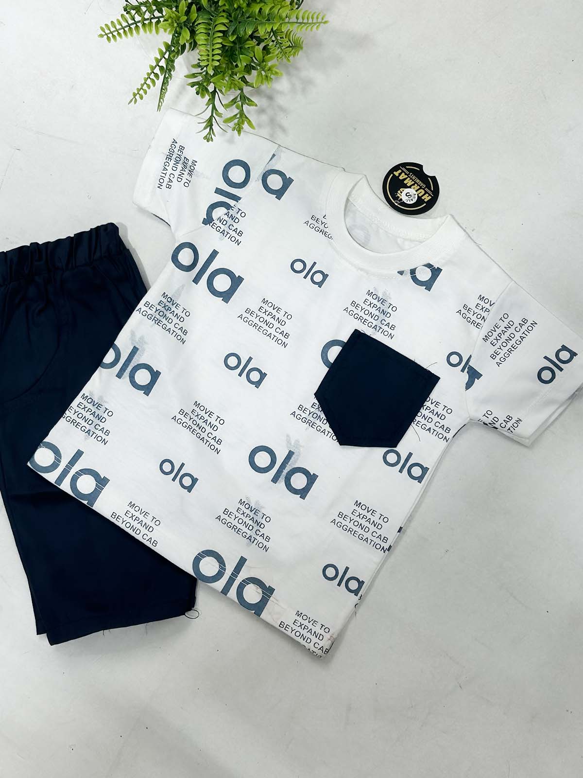 1Yr - 4Yrs Ola Blue Suit For Kids RZ BS725