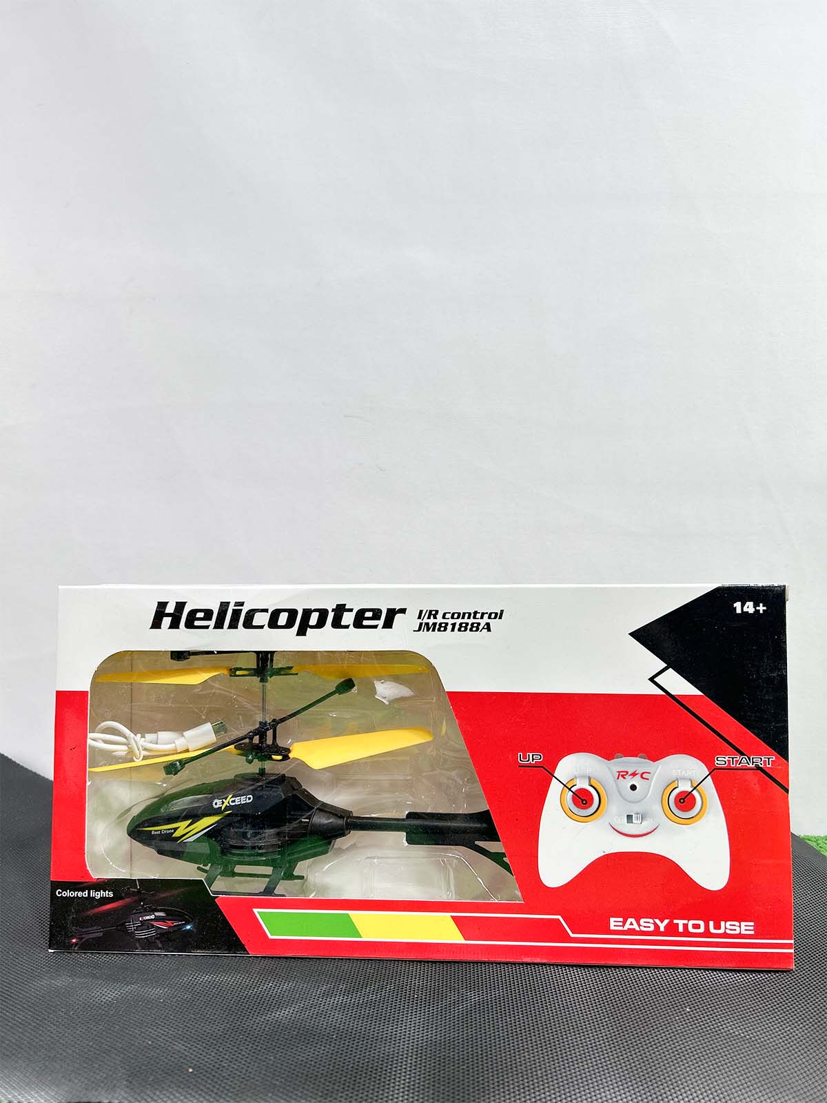 Rechargeable Remote Control Helicopter Yellow KTY169