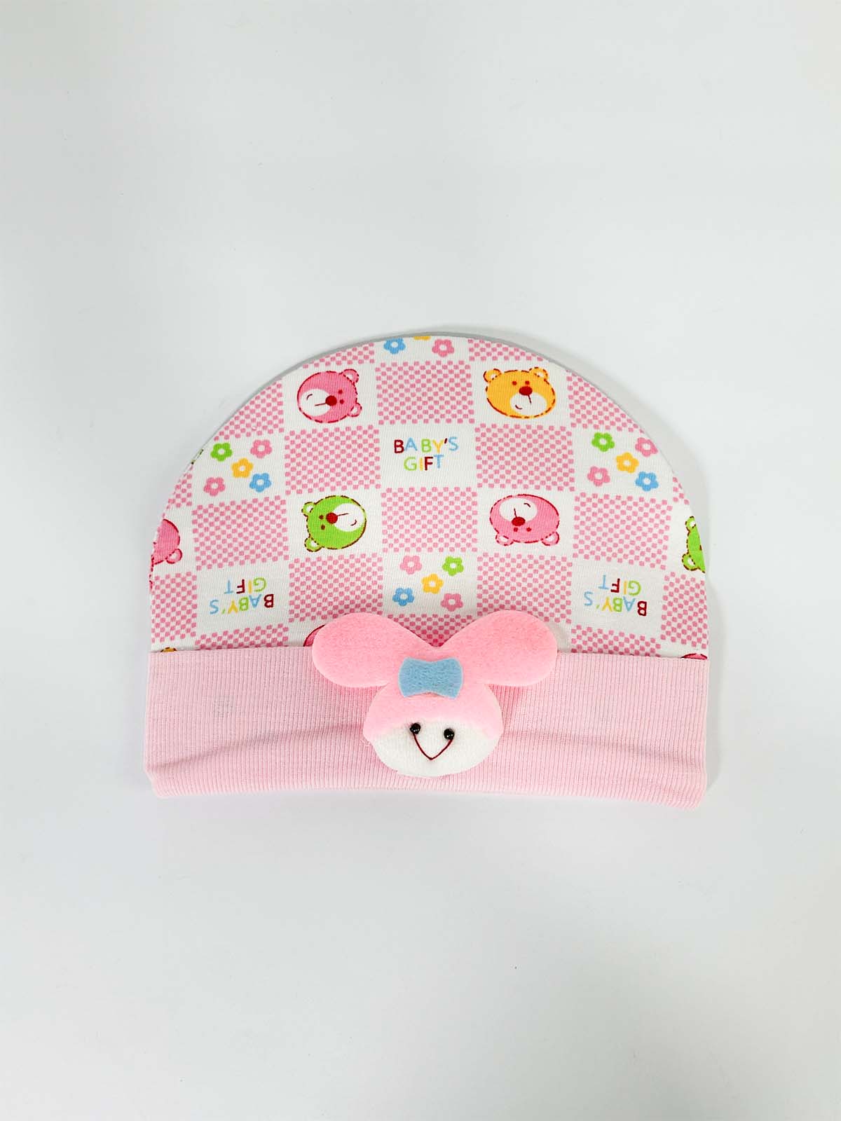 Pink Cap For Newborn NB49