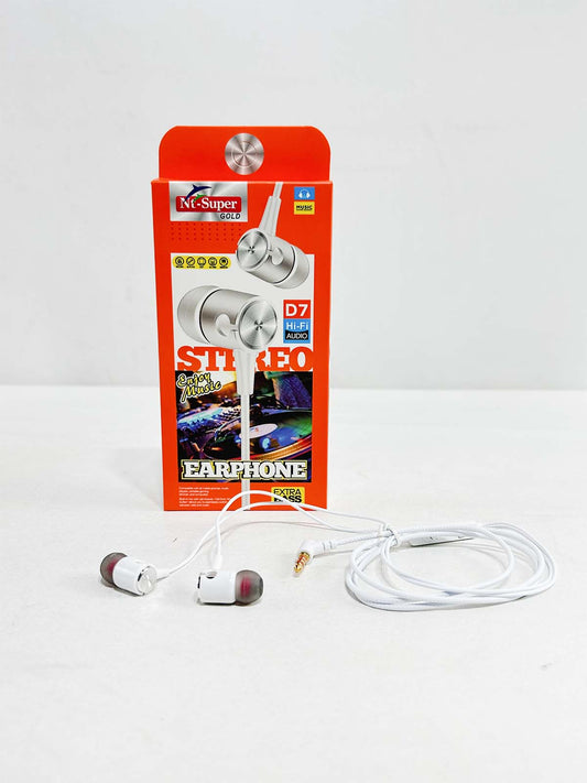 D-7 Wired Earphones MA87