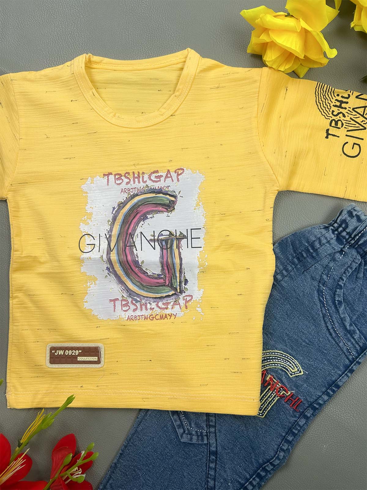 1Yr - 4Yrs G Yellow Suit For Kids RZ BS749