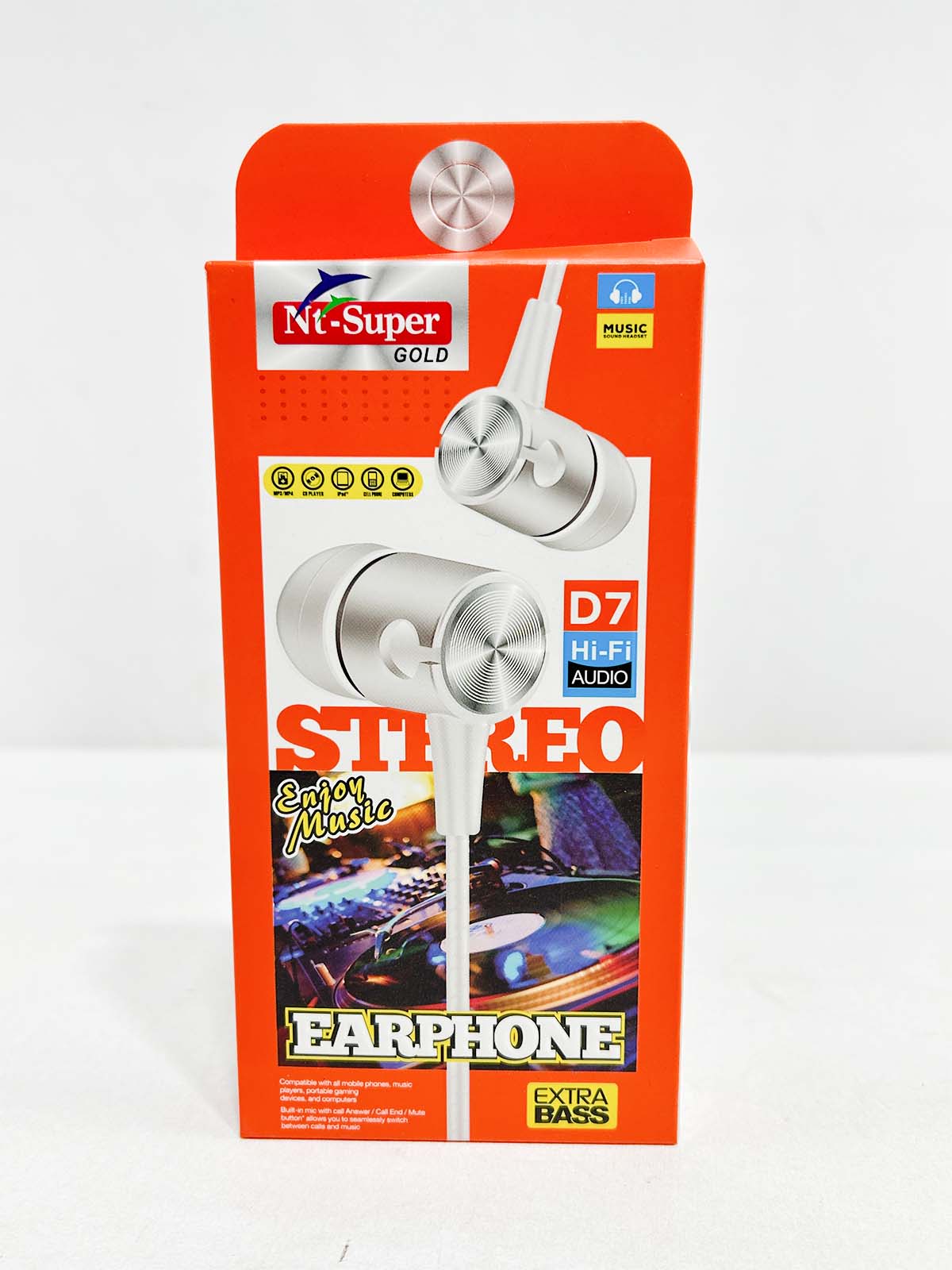 D-7 Wired Earphones MA87