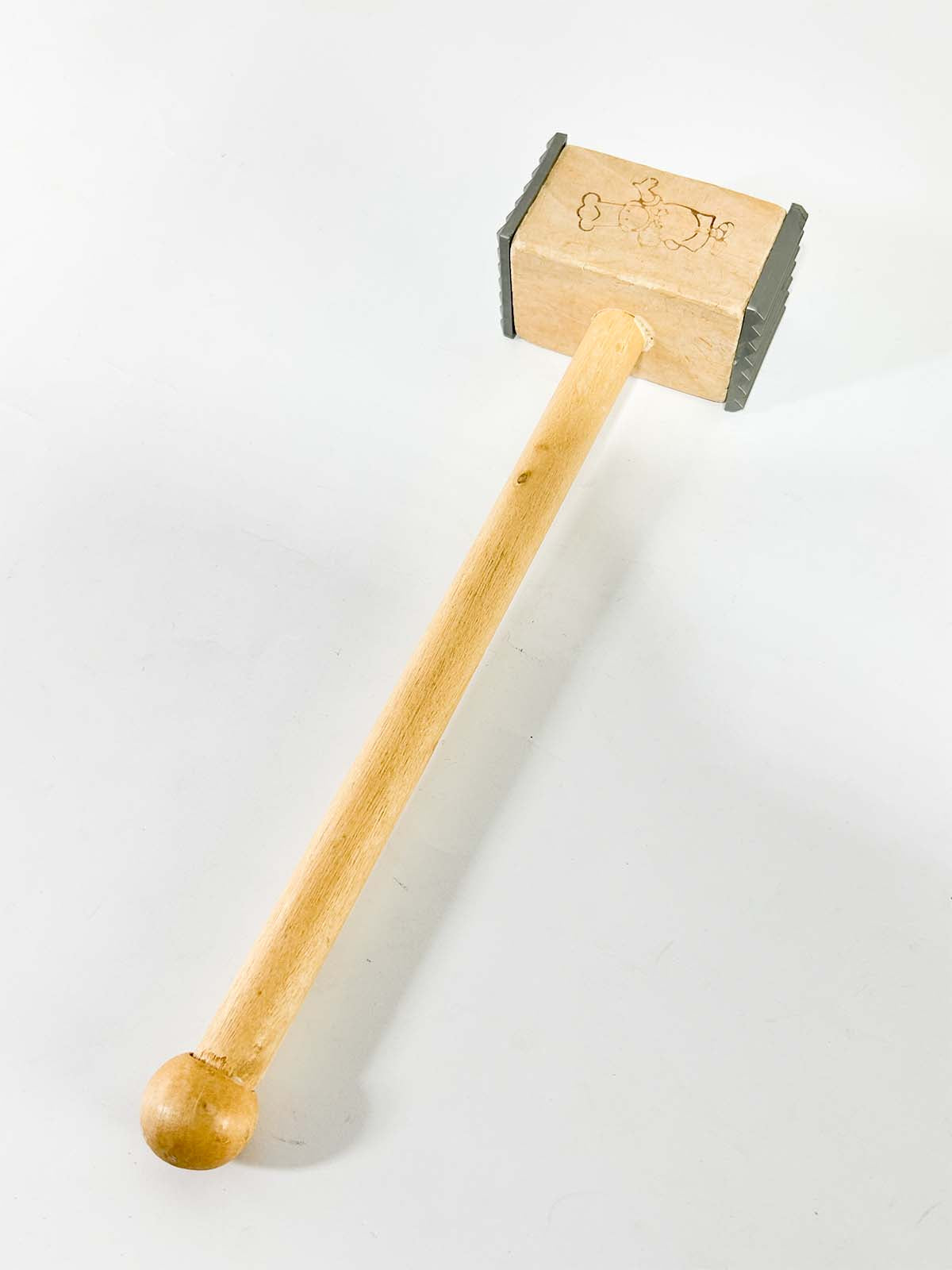 Double Sided Wooden Meat Tenderizer Hammer