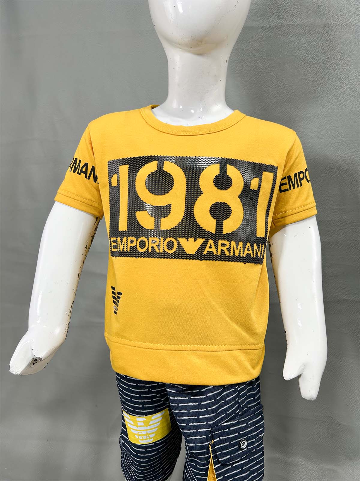 1Yr - 4Yrs Yellow Suit For Kids OP BS632