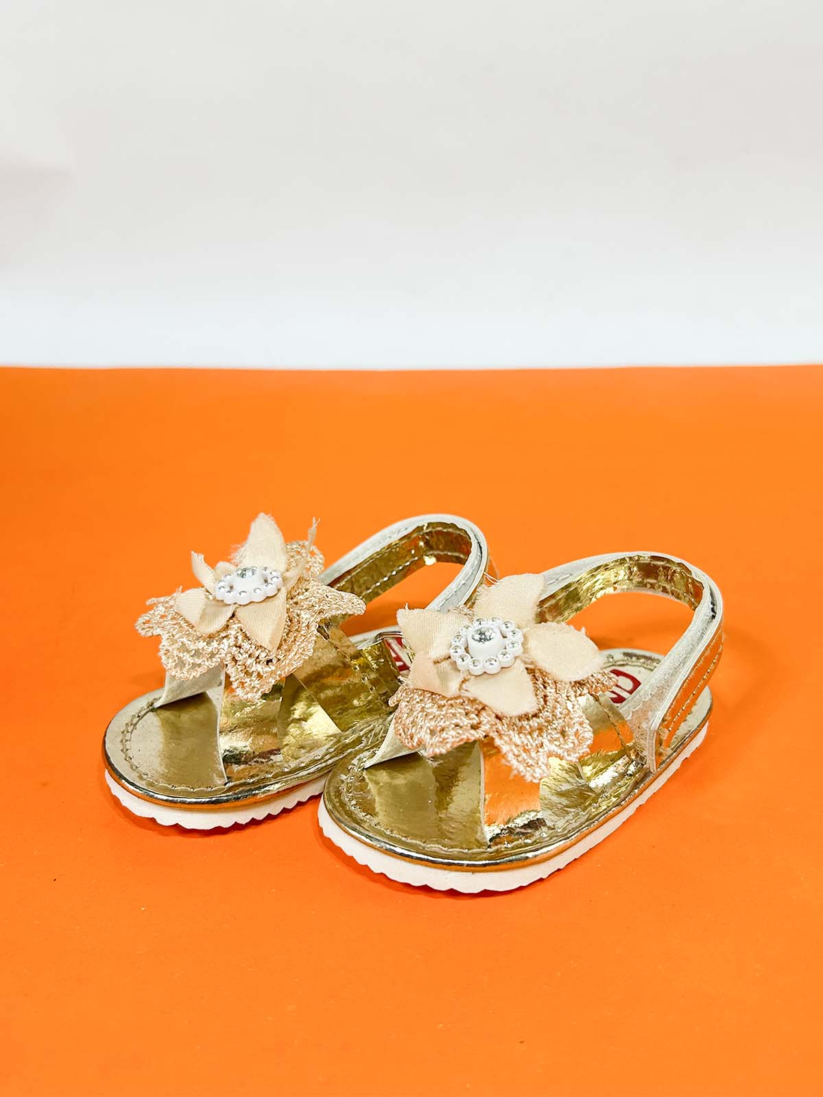 Brown Sandal For Newborn NB73