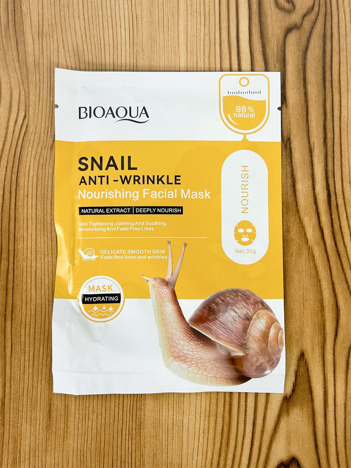 Pack of 5 Whitening Anti-Wrinkle Nourish Moisturizing Facial Sheet Mask C64