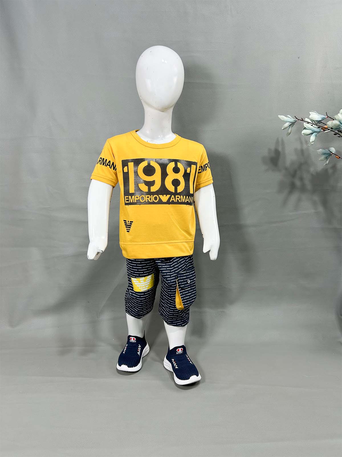 1Yr - 4Yrs Yellow Suit For Kids OP BS632