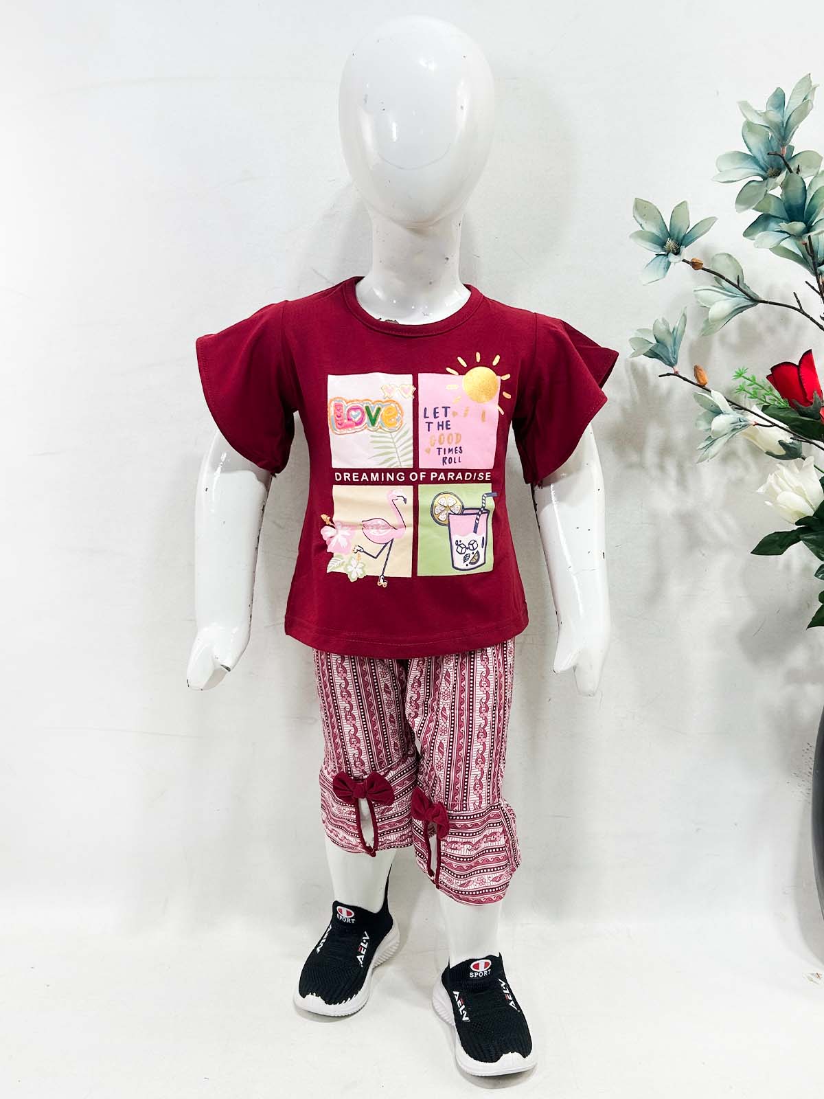 6Mth - 12Mth Maroon Suit For Newborns NBS689