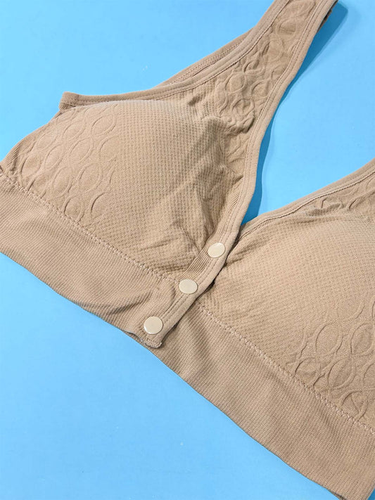 Seamless Brown Padded Bra For Women LB60