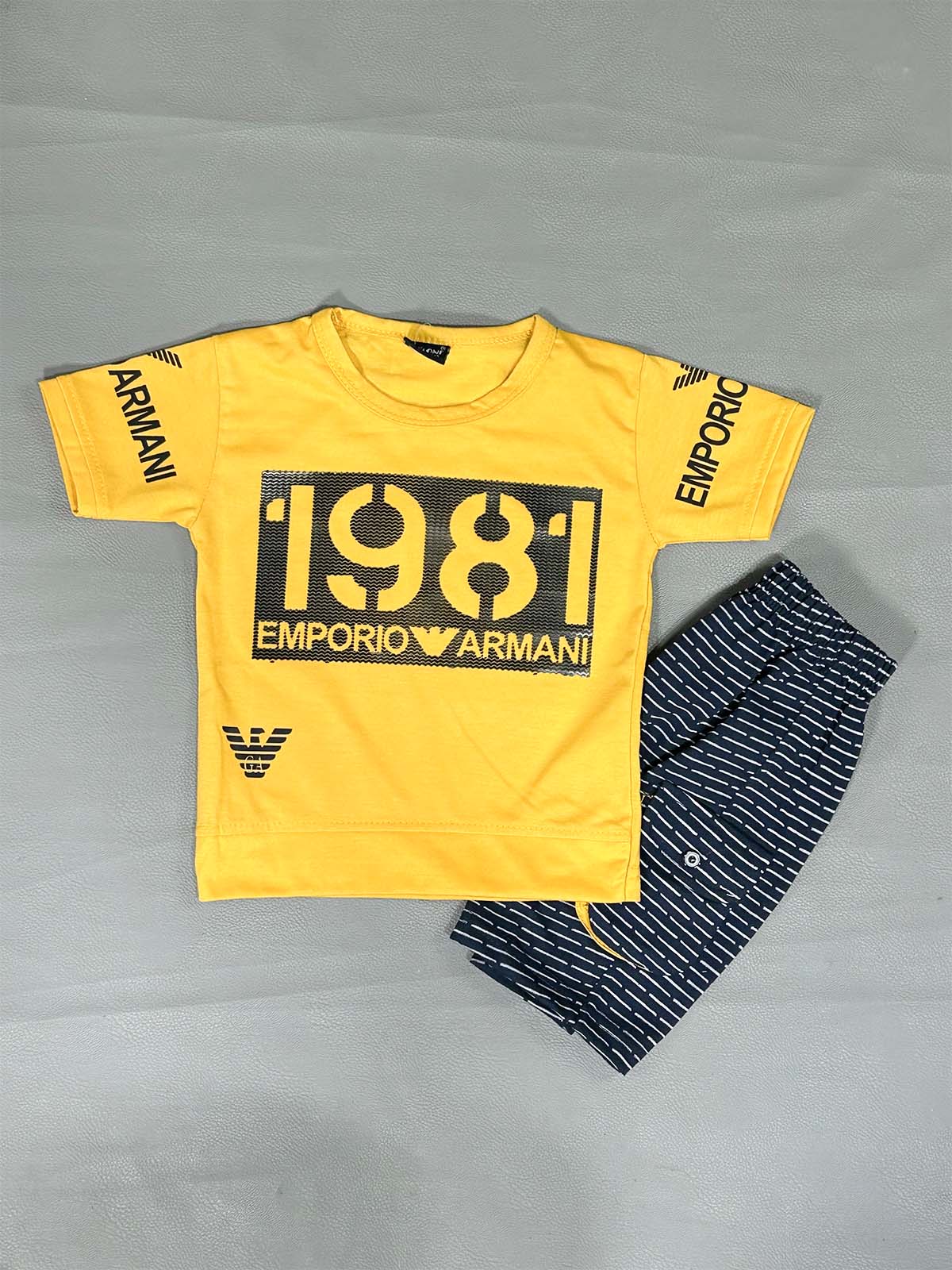 1Yr - 4Yrs Yellow Suit For Kids OP BS632