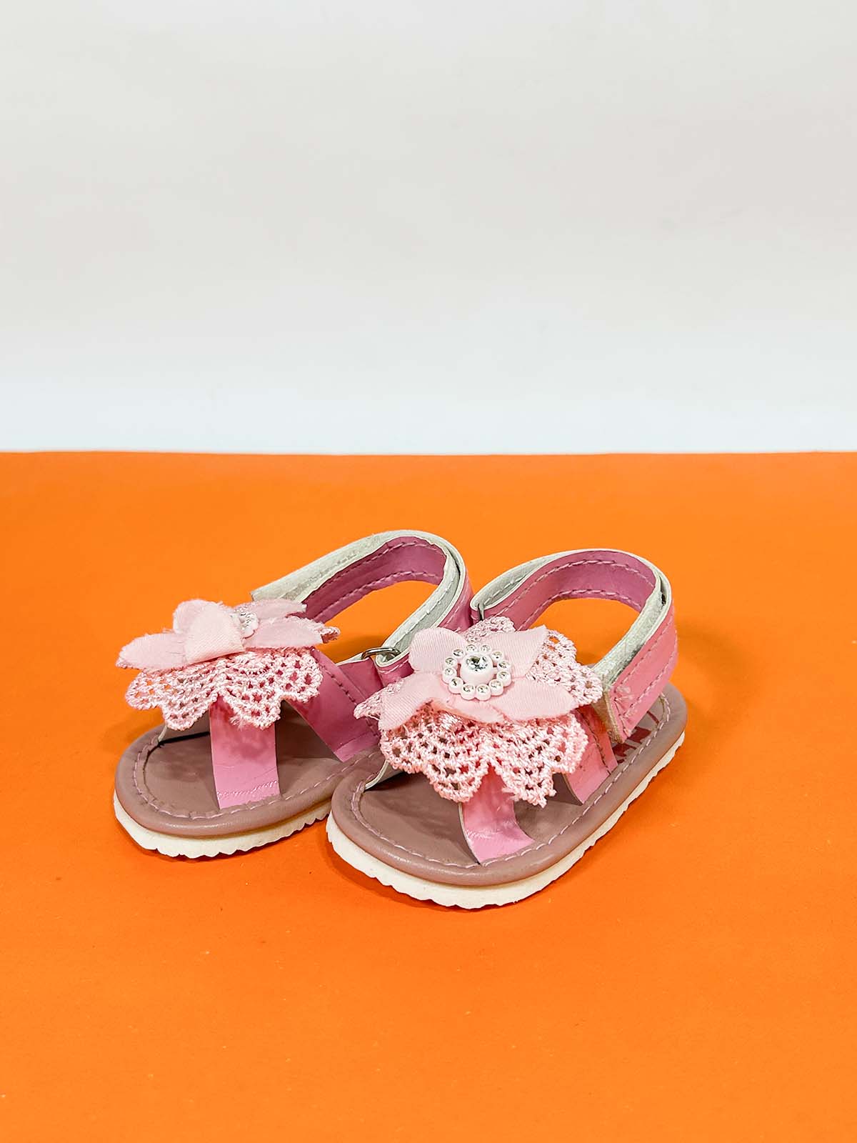 Pink Sandal For Newborn NB74