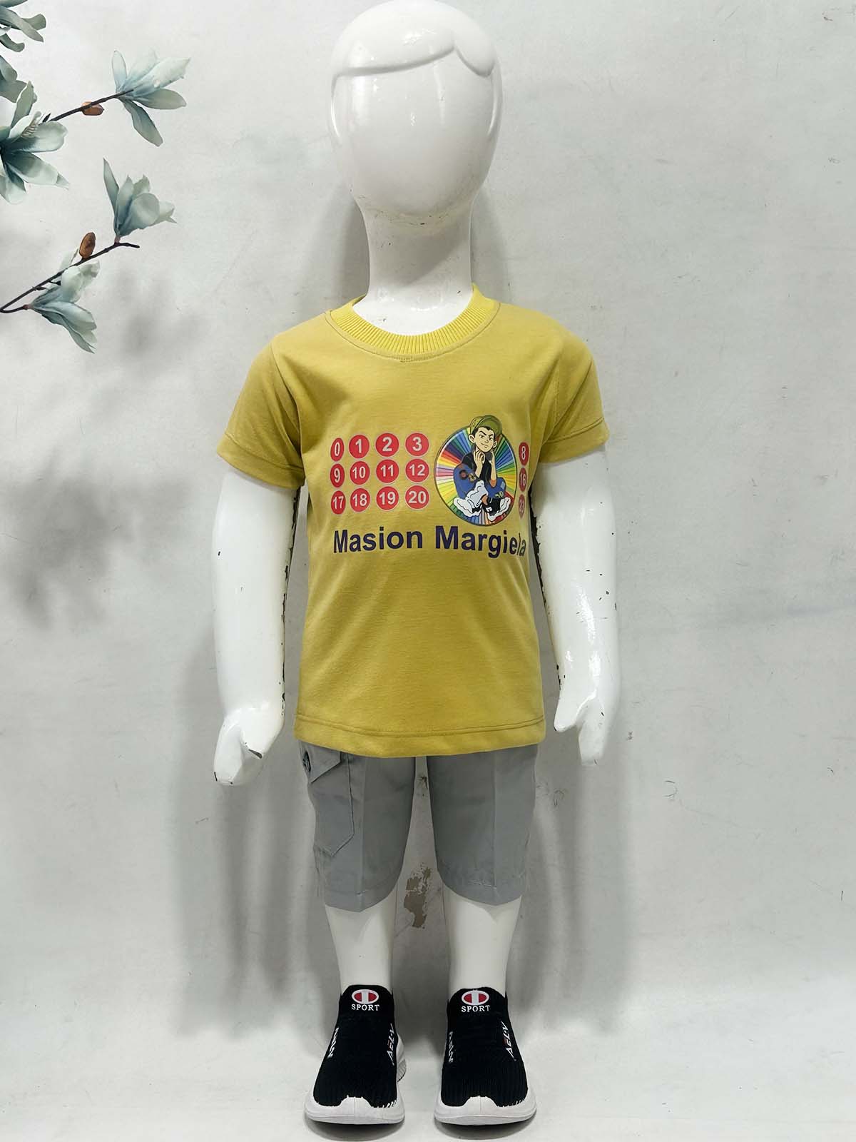 1Yr - 4Yrs Masion Mustard Suit For Kids RZ BS723