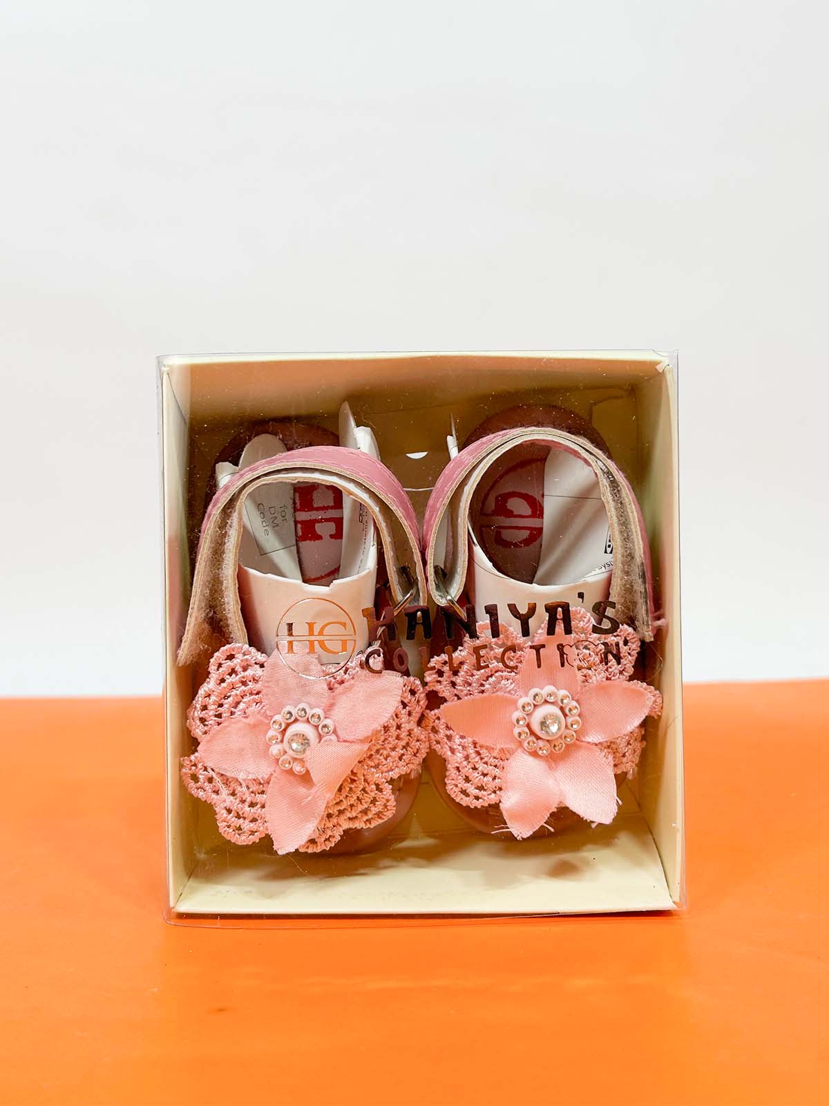 Pink Sandal For Newborn NB74