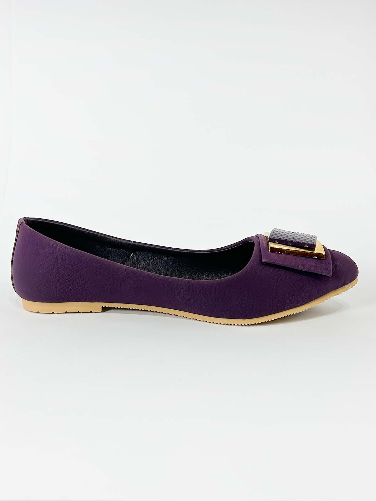 Purple Casual Pumps For Women WP31