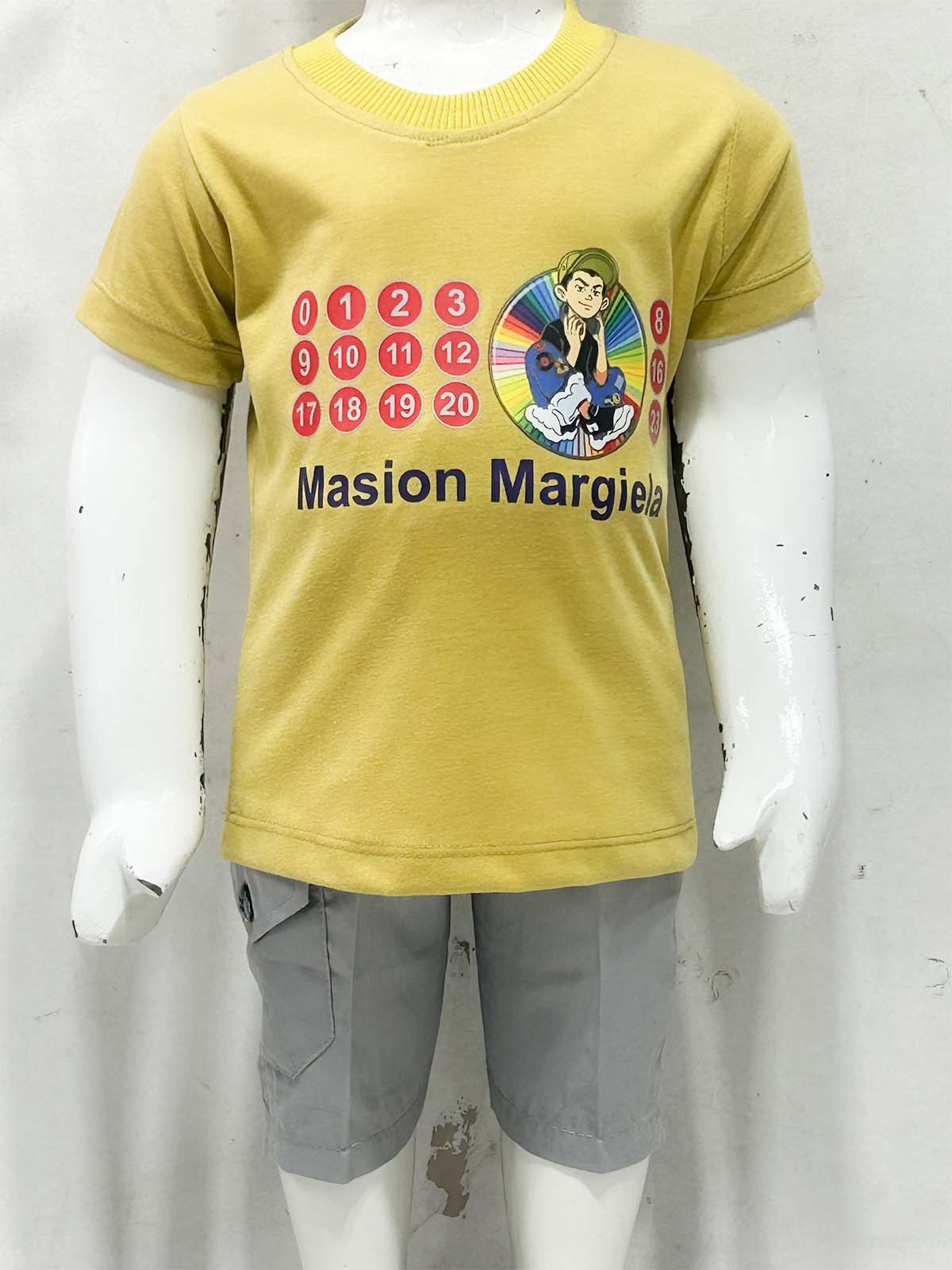 1Yr - 4Yrs Masion Mustard Suit For Kids RZ BS723