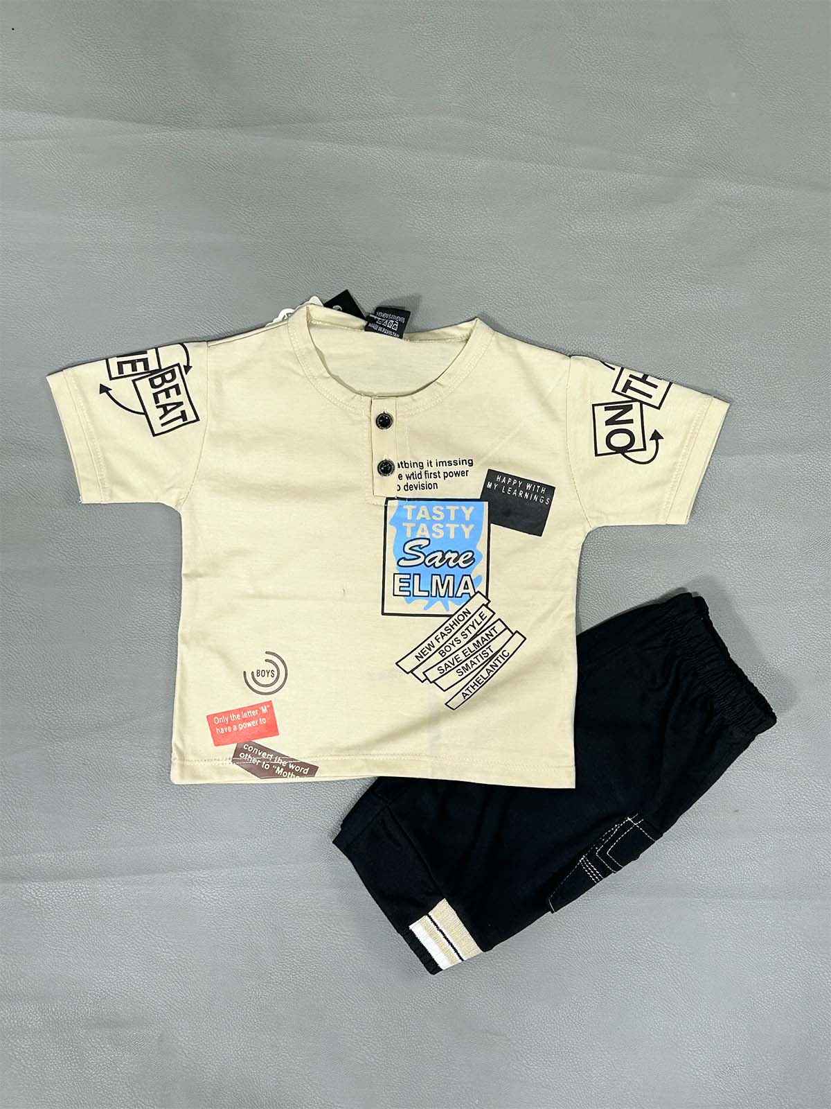 1Yr - 4Yrs Beige Suit For Kids OP BS633