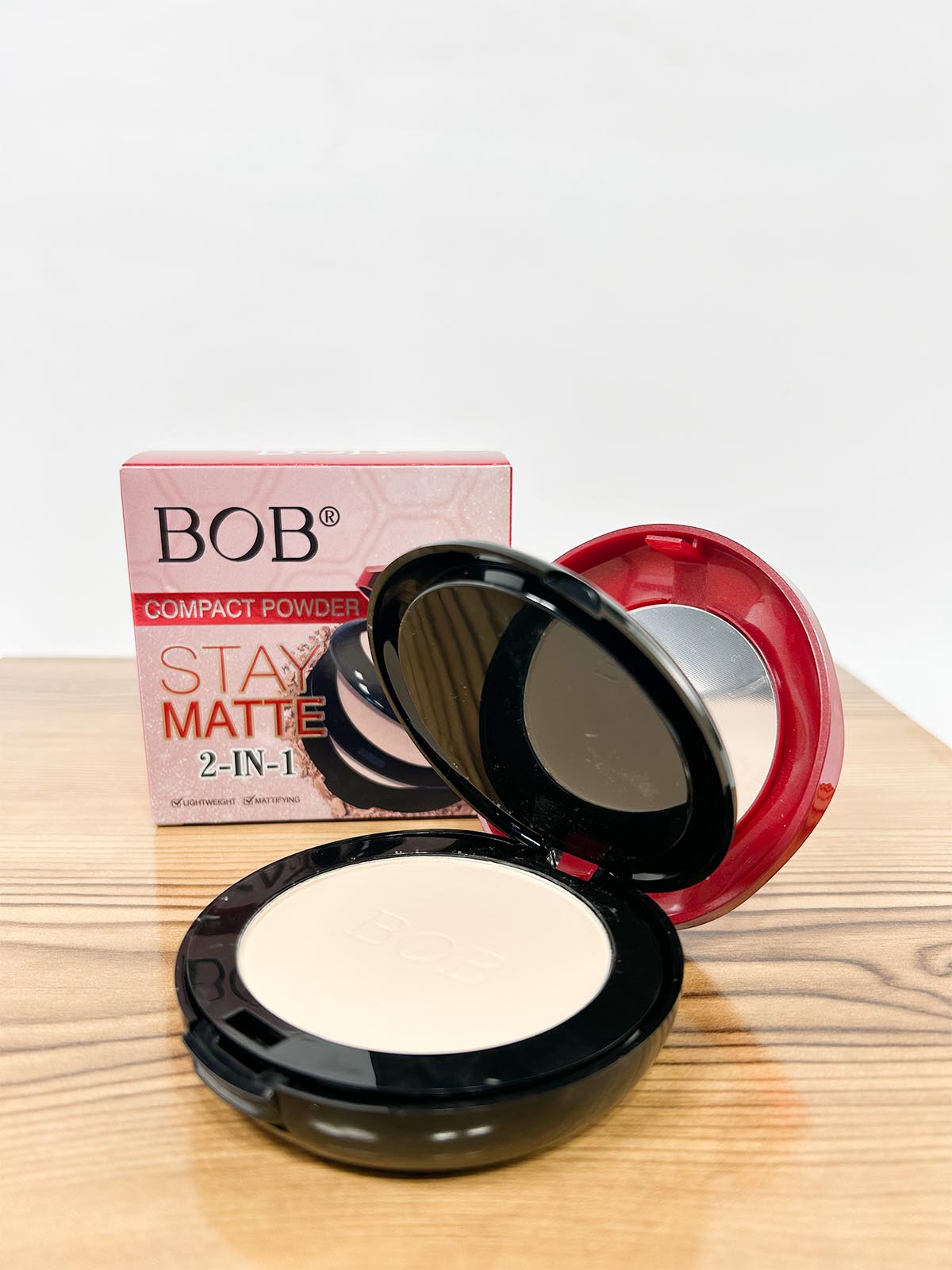 BOB Stay Matte 2 in 1 Compact Powder C50