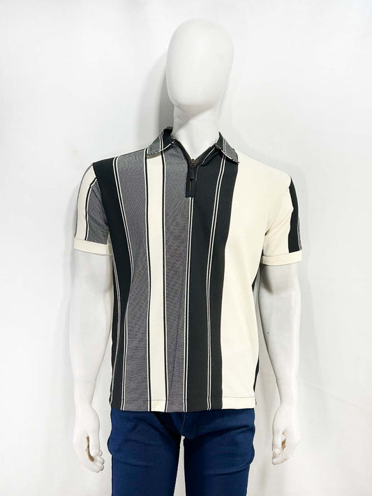 G Black Old Money Polo T-Shirt For Men MTS488