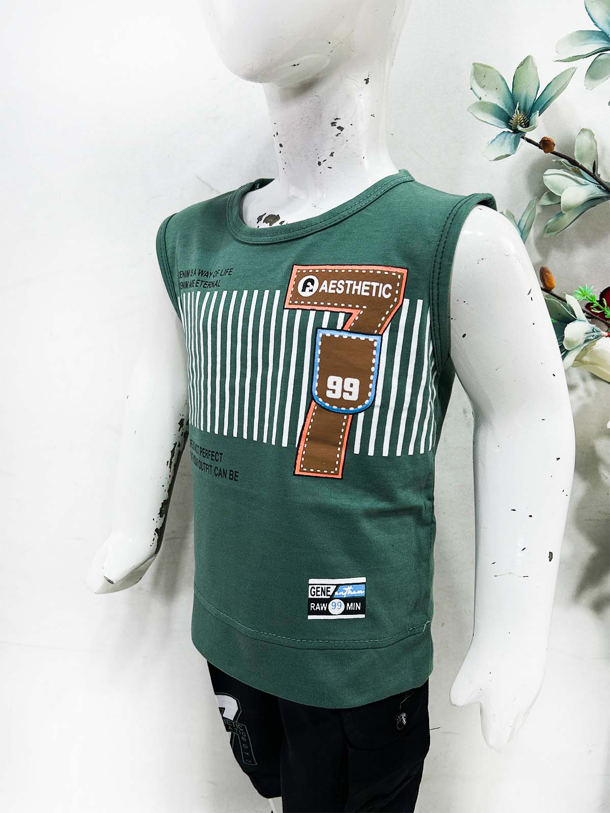 1Yr - 4Yrs Stay Green Sandow Suit For Kids OP BS699