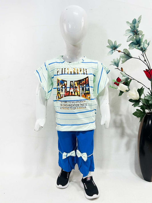 1Yr - 4Yrs Ferozi Suit For Girls OP GS441