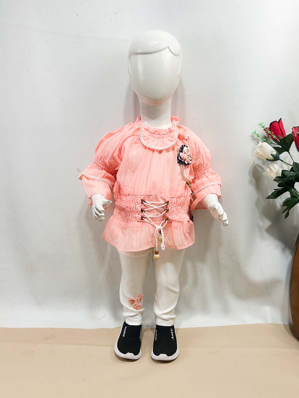 1Yr - 4Yrs Pink Suit For Girls TG GS459