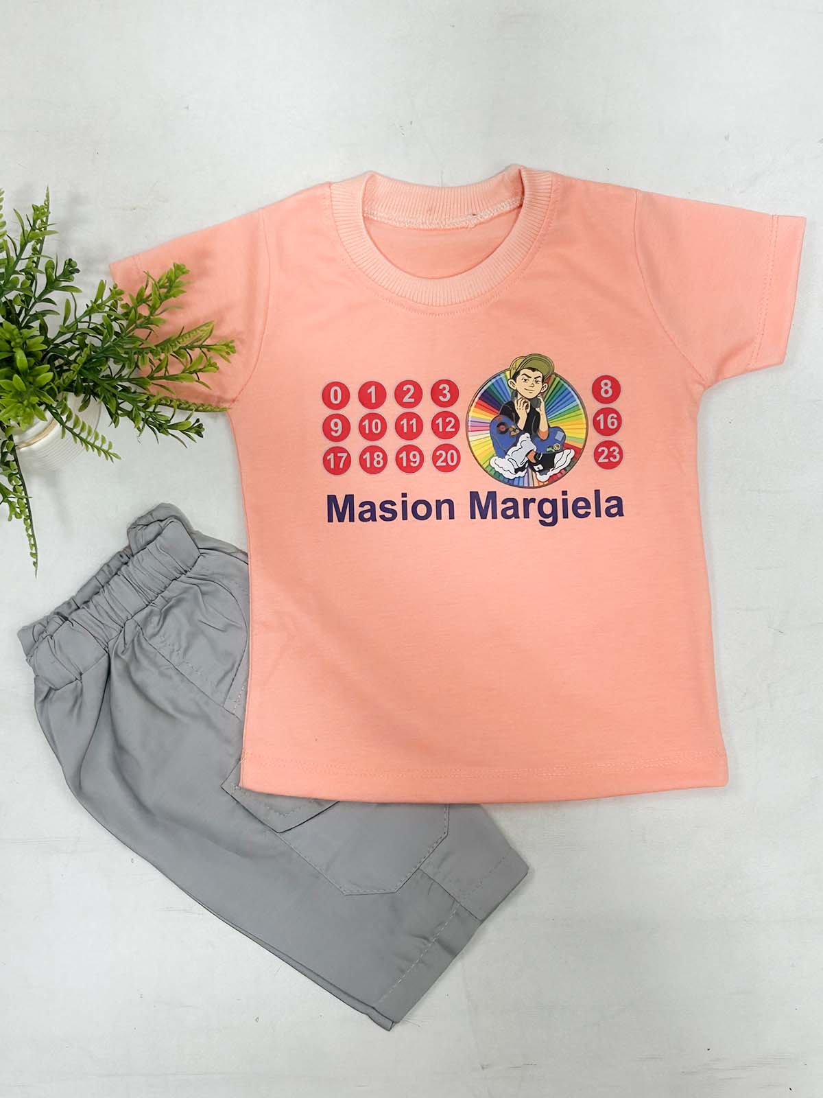 1Yr - 4Yrs Masion Peach Suit For Kids RZ BS722