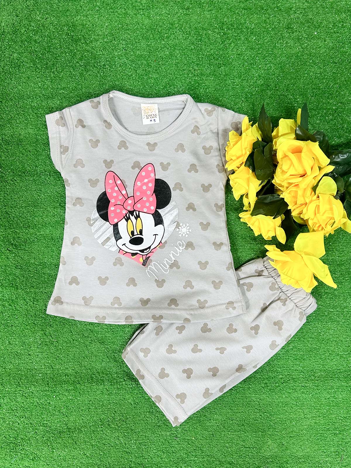 0Mth - 4Yrs Grey Suit For Girls WG GS382