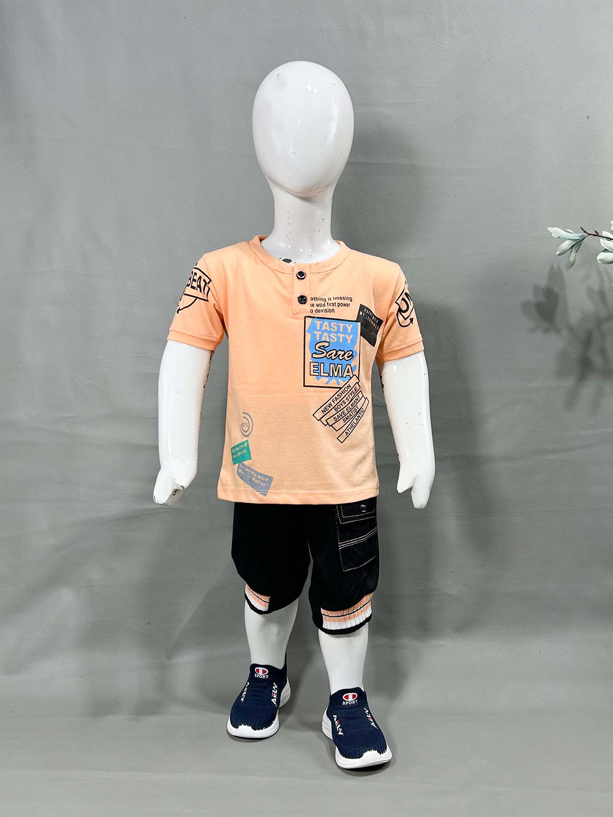 1Yr - 4Yrs Orange Suit For Kids OP BS634