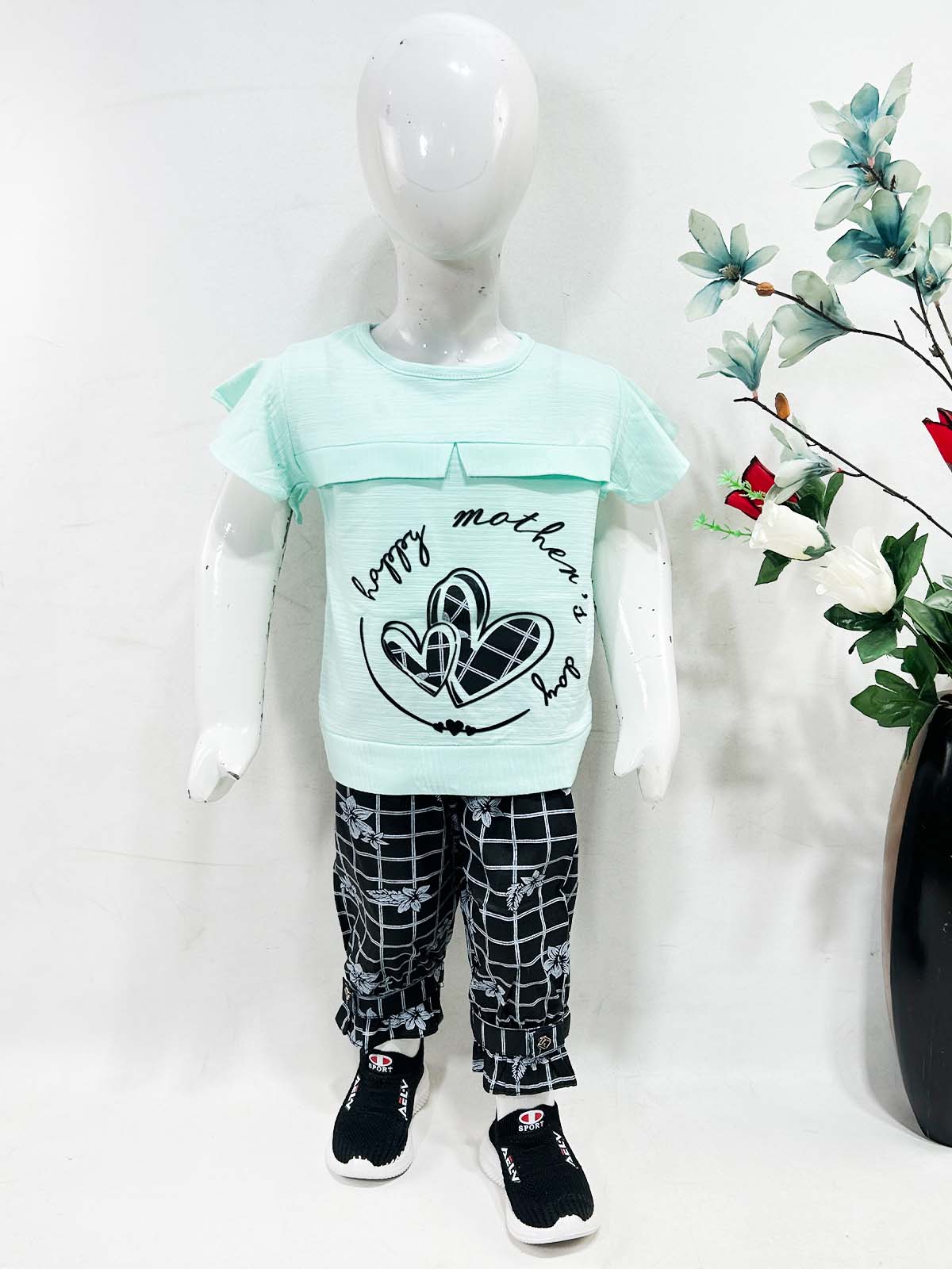 1Yr - 4Yrs Ferozi Suit For Girls OP GS442
