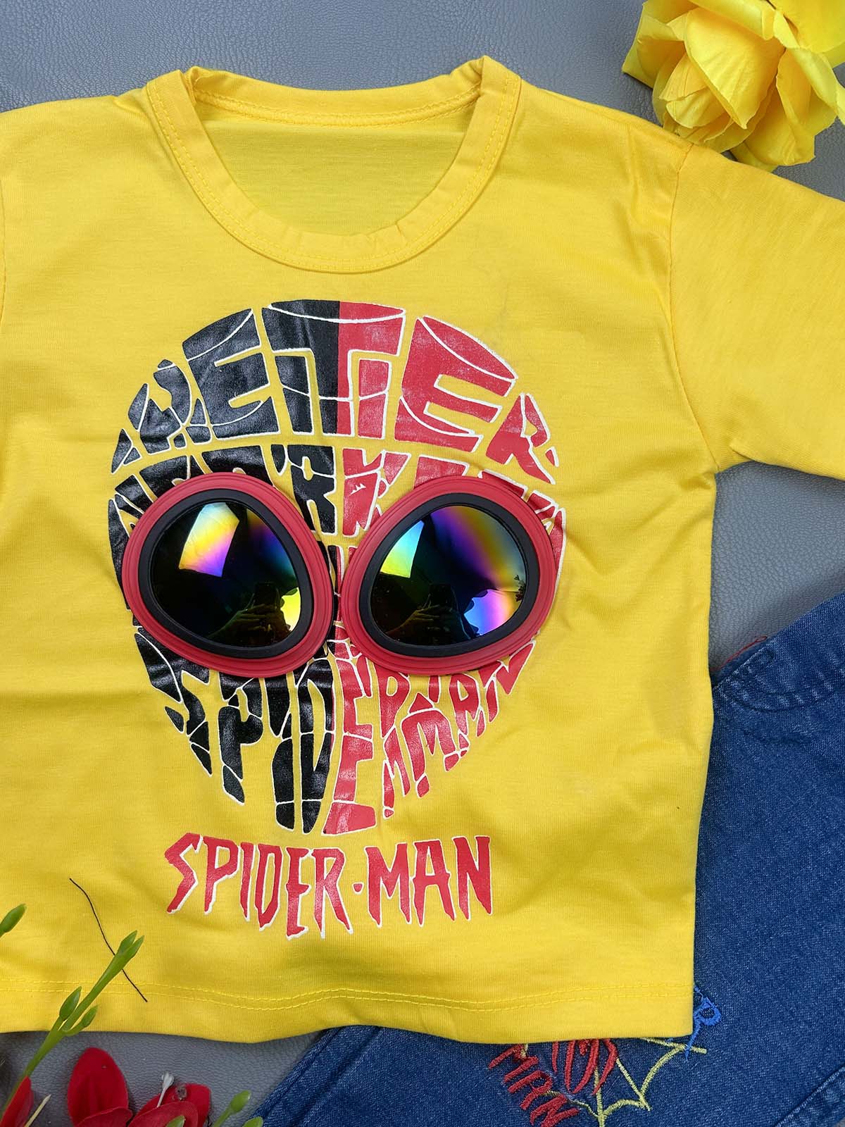 1Yr - 4Yrs SM Yellow Suit For Kids RZ BS752