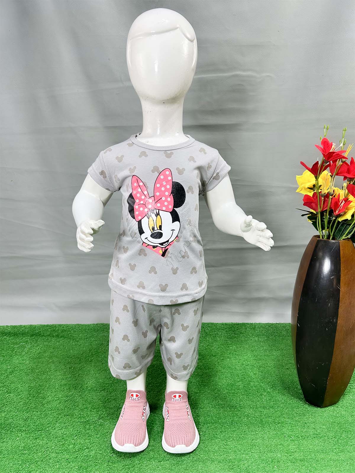 0Mth - 4Yrs Grey Suit For Girls WG GS382