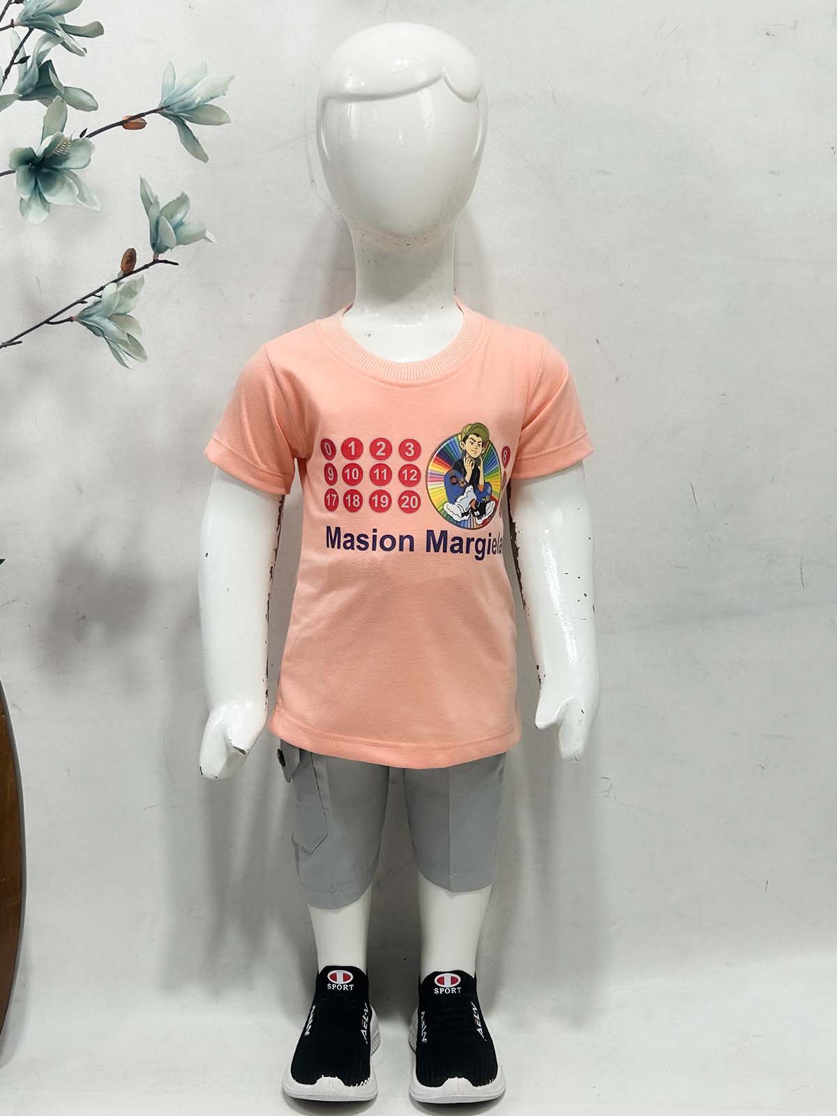 1Yr - 4Yrs Masion Peach Suit For Kids RZ BS722