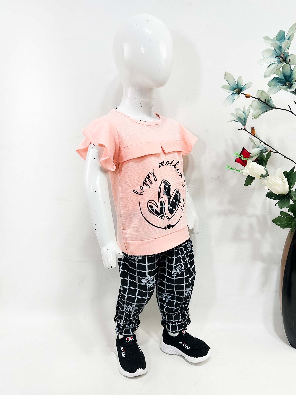 1Yr - 4Yrs Pink Suit For Girls OP GS443