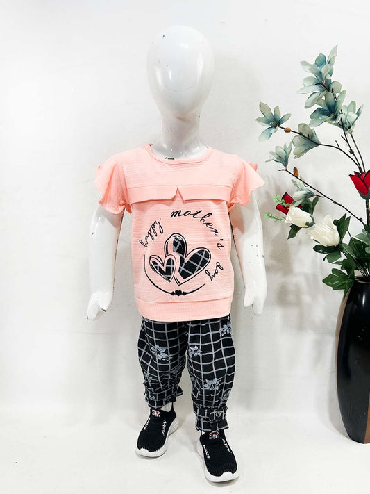 1Yr - 4Yrs Pink Suit For Girls OP GS443