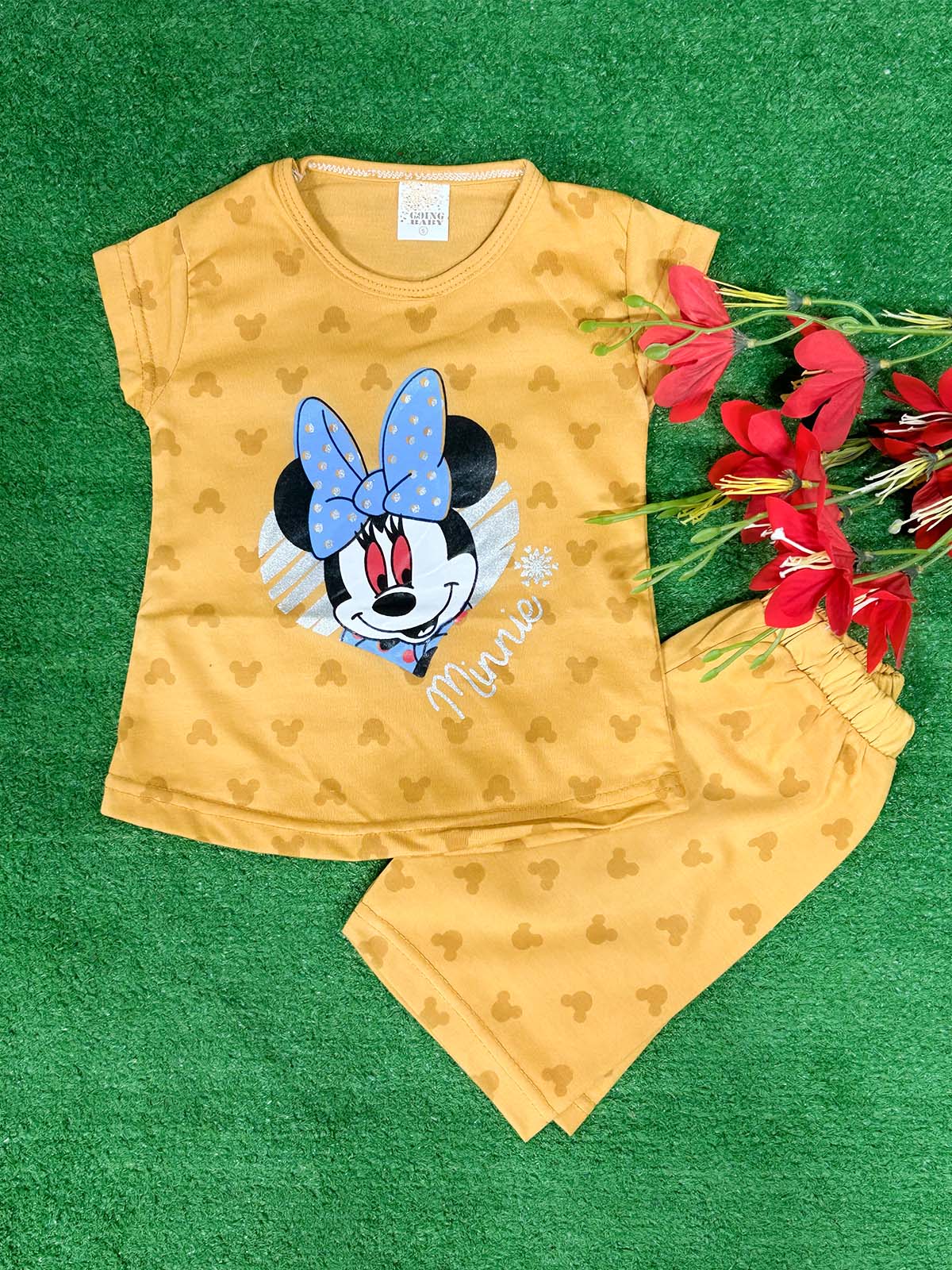 0Mth - 4Yrs Yellow Suit For Girls WG GS383