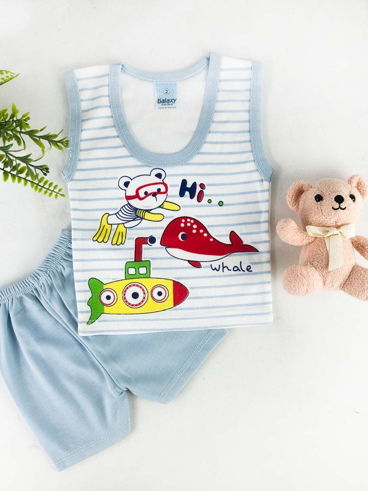 3Mth - 9Mth Grey Baba Suit For Newborn HG NBS764