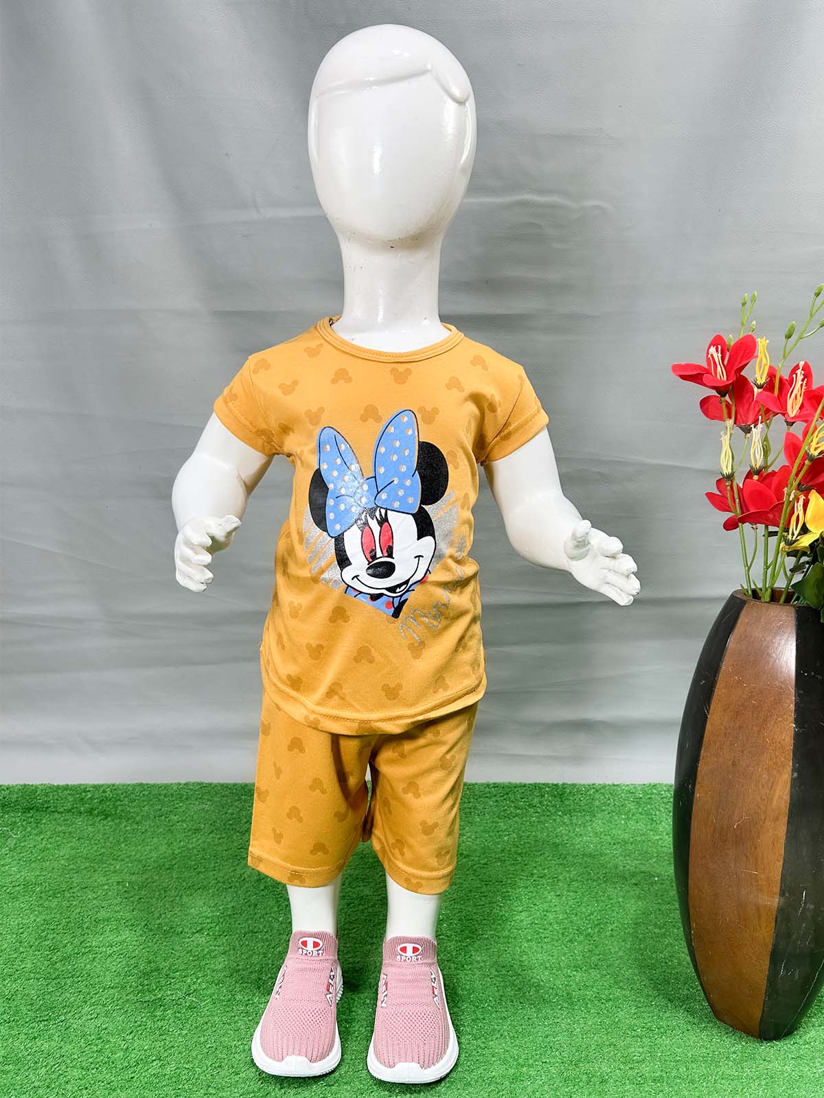 0Mth - 4Yrs Yellow Suit For Girls WG GS383