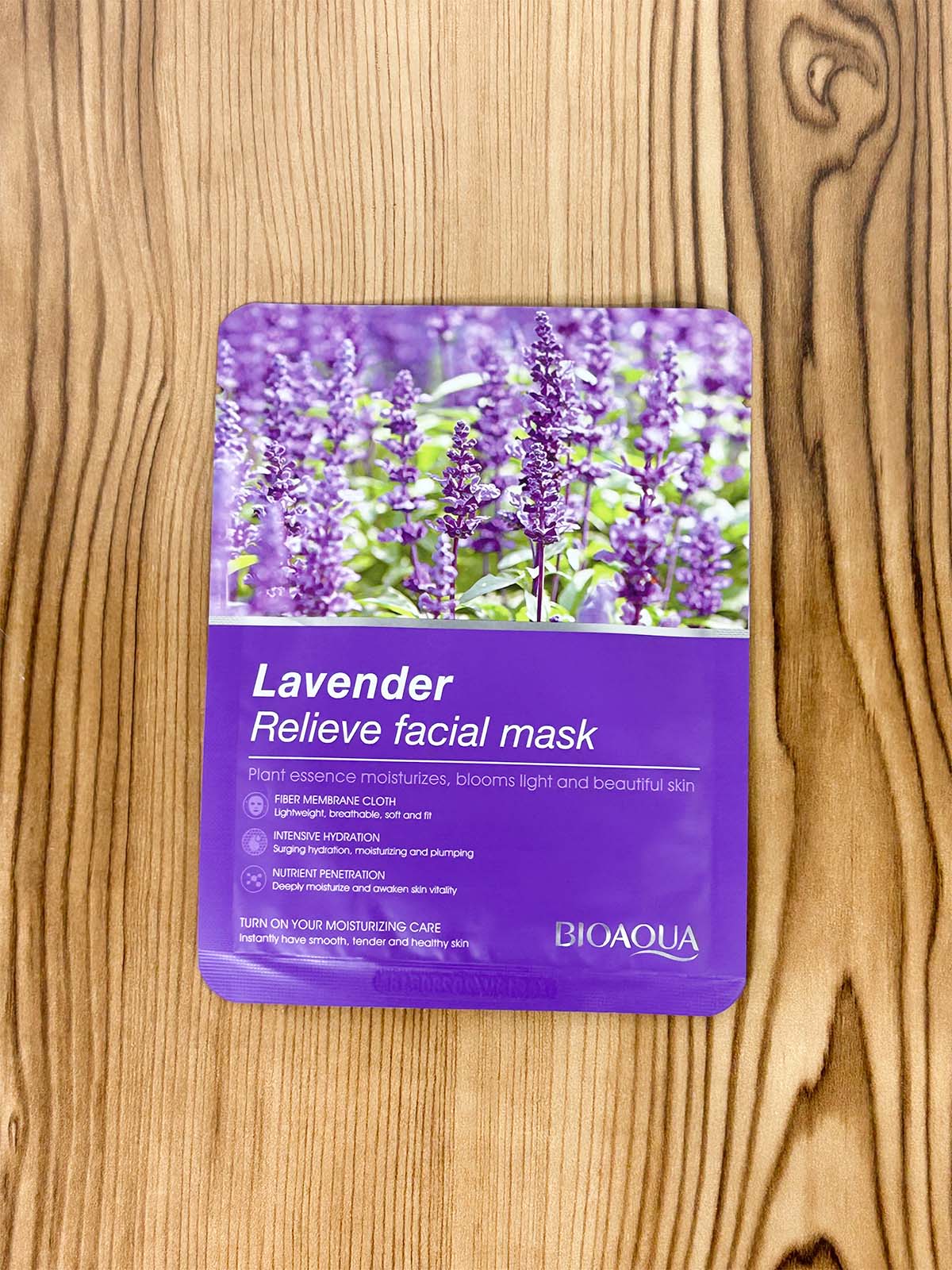 Pack of 2 Aloe Vera & Lavender Relive Face Sheet Mask C65