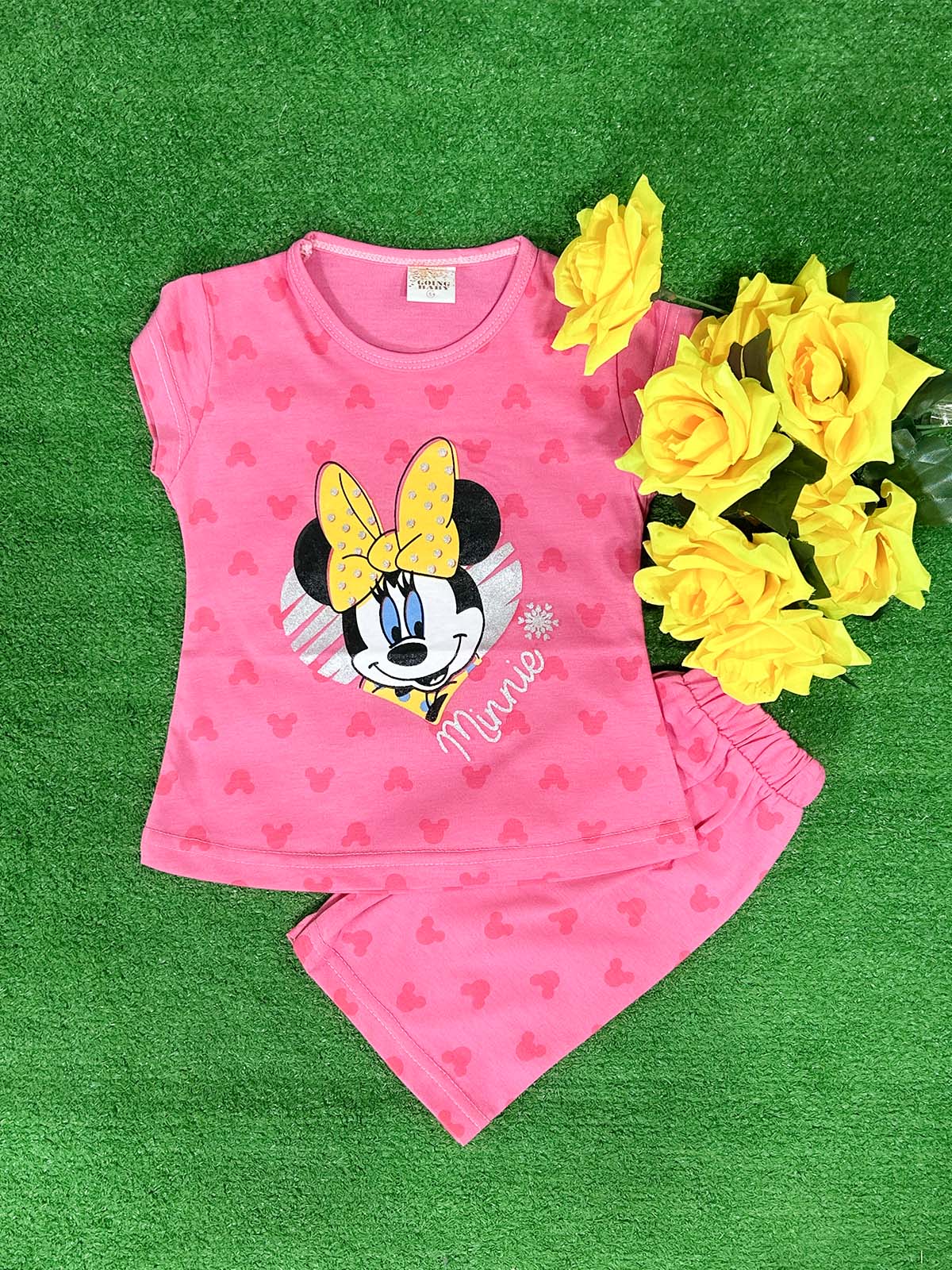 0Mth - 4Yrs Pink Suit For Girls WG GS384